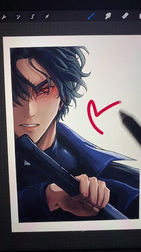 I CAN DRAW A HEART I SWEAR!!! #orv #omniscientreadersviewpoint #procreate #yoojoonghyuk #digitalart #heart #panelredraw #whatothertagsdoiput #