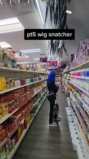 Replying to @zenialagunas6 pt5 of the wig snatcher what would you do #wigsnatcher #fooled #FastTwitchContest #comedy #gonewrong #triggered #beautysupplystore #darkhumour #storeprank #wigs #wigsnatched #prank #publicprank #humor #funny
