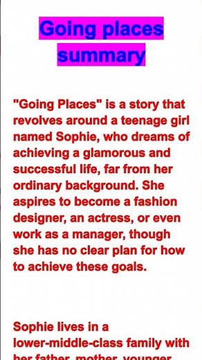 "Going Places | Class 12 English Summary | Flamingo Chapter Explanation in Simple Words"