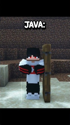 Minecraft Doors Java vs Bedrock 💀 #shorts