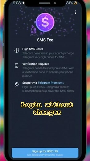 How to Fix Telegram SMS Fee Problem | Login Without Charges