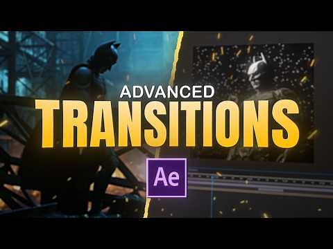 5 Advanced Transitions For More Views I After Effects Tutorial