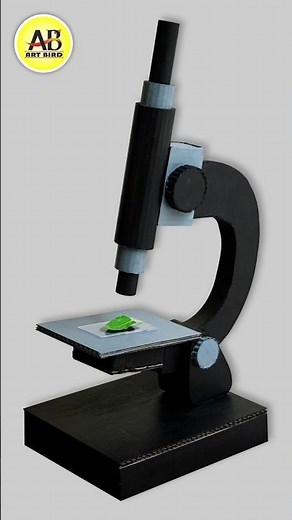 Cardboard 3D microscope Working Model