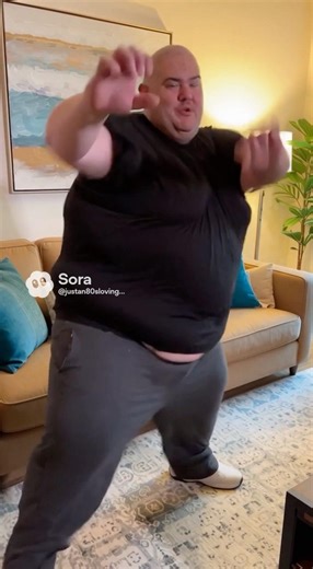 Michael does the cabbage patch