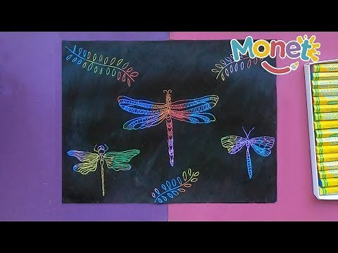 DIBUJO MÁGICO de esgrafiado