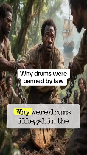 Why drums were banned by law Caribbean History Talking Drums Slave Rebellions Communication Technology Forbidden Culture African Diaspora Cultural Resistance West African Traditions Plantation History Black Heritage #CaribbeanHistory #TalkingDrums #Resistance #BlackHistory #Culture