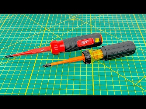 Let’s Compare The Klein Tools And Milwaukee Tools Multi-Bit Screwdrivers