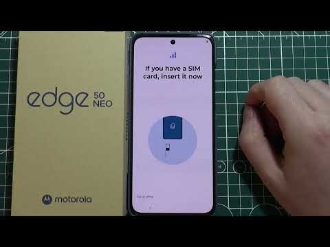 Motorola Edge 50 Neo First Set Up