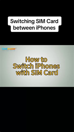 How to switch iPhones with SIM Card #howto #simcard #switch #iphone #iphonetricks #iphonetips