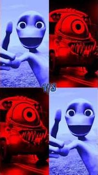 Blue alien vs Red Creepy School bus monster coffin song !! #dametucosita #shorts #edit