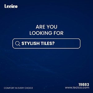 Lecico Tiles are setting the Mood for Your Home. Transform your space with tiles that bring elegance and character to every corner. With a wide range of designs, Lecico Tiles add the perfect touch to create the ambiance you’ve always wanted. بلاط ليسيكو يصنع الفرق لأجواء بيتك! تقدر تحول مساحتك بتصميمات تضيف لمسة من الأناقة والتميز لكل زاوية. مع مجموعة متنوعة، بلاط ليسيكو بيخلق لك الأجواء اللي بتحلم بيها. #راحة_في_كل_اختيار #Lecico #Comfort_In_Every_Choice | Lecico Egypt