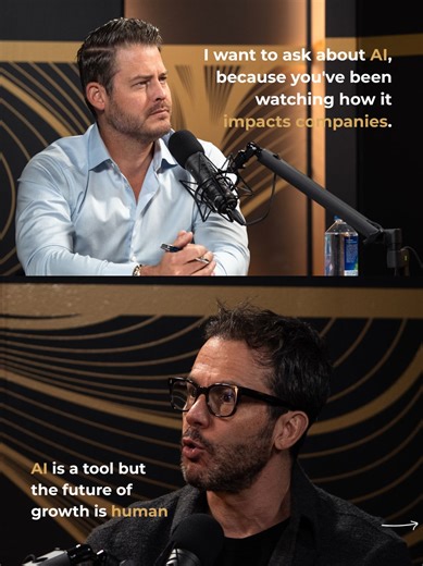 AI is powerful — but it’s not the differentiator. Ryan Estis explains why human application of technology is the real growth accelerant — and what will separate great leaders in the next decade. 🎙️ Full episode live now. Watch on YouTube or listen anywhere you get your podcasts. #ClearedForTakeoff #AI #RyanEstis #HumanGrowth #Leadership #Management