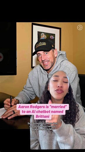 Aaron Rodgers and His AI Chatbot 'Wife' Brittani