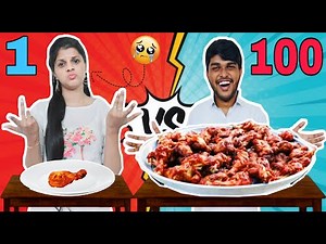 1 vs 100 LAYERS EPIC FOOD CHALLENGE | 100th video| Extreme food challenge| Jenni's Hacks