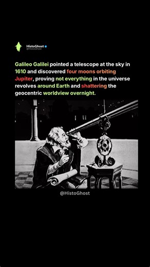 How Four Tiny Moons Toppled a 2,000-Year-Old Worldview #shorts