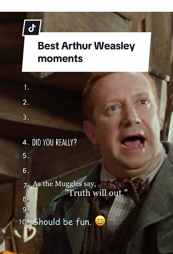 Top Arthur Weasley Moments in Harry Potter Movies