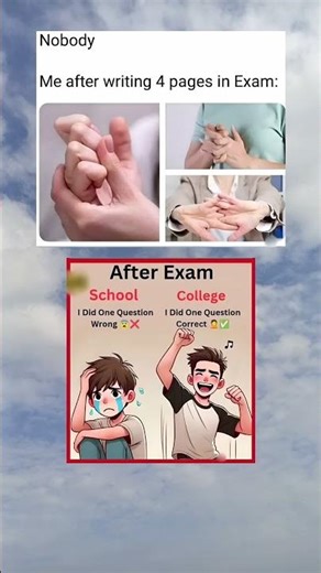 Me after writing 4 pages in exam what about you guys even you do the same 😂🤣