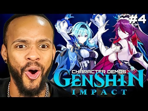 Ayaka is PERFECTION! 🔥 | Genshin Impact Character Demos Part 4 REACTION