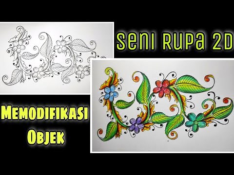 Creating 2D Artwork by Modifying Objects || Definition of modification and examples