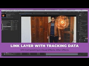 How to link objects with Tracking data in After Effects- Complete VFX Compositing Course [56/143]