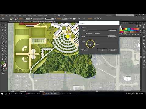 Forest for Site Plans in Illustrator