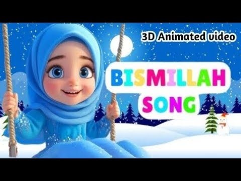 Bismillah Rhyme for Kids⭐ | Islamic Learning Song | Muslim Children Video | RA Muslim kids