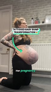 639K views · 1K reactions | Watch how her tattooed belly goes back to normal  | IGV | Facebook