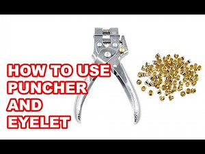 TROPA TIPS | How to use 2in1 punch pliers | Eyelet | paano gamitin ang 2in1 puncher