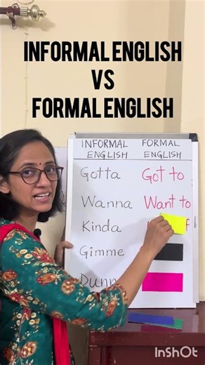 Informal vs Formal English | Wanna, Gonna, Gotta & More