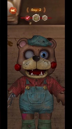 I Found a Broken Freddy Fazbear Doll ( Restoration & Dress Up ) #asmr #shorts #fyp