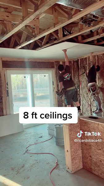 Drywall Installation Tips for 8 Foot Ceilings