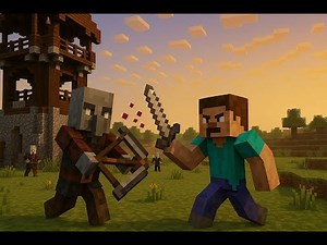 Minecraft Pillager Outpost Raid: