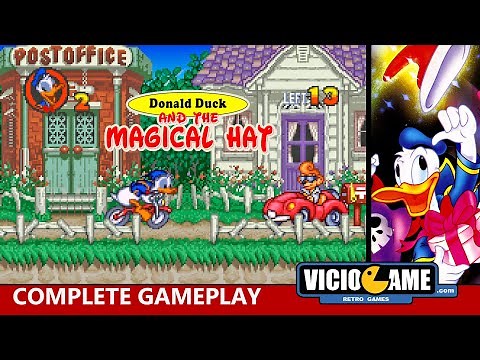 🎮 Donald Duck and the Magical Hat (SNES) Complete Gameplay