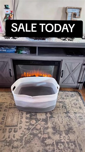 Rope Basket #homedecor #newyearnewme #homeorganization #basket #storage