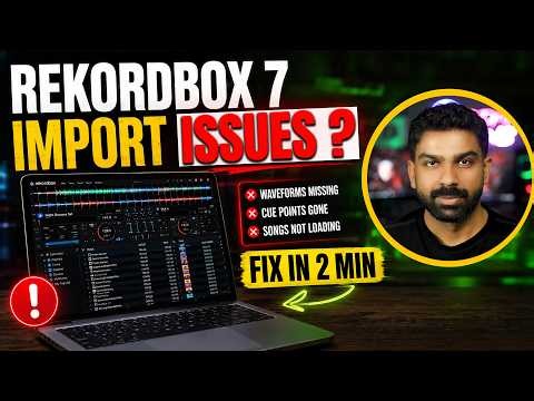 Importing Rekordbox 7 Playlists from USB - FIXED