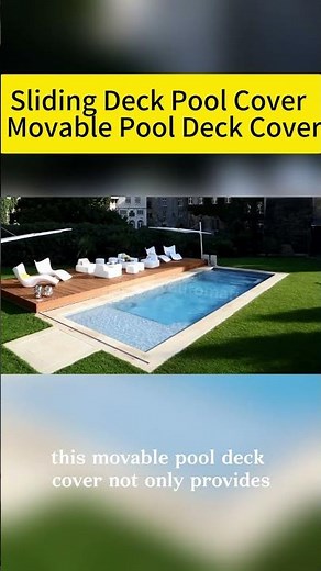 Sliding Deck Automatci Hot Tub,Swim Spa and Pool Cover