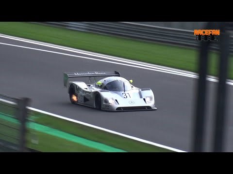 Sauber Mercedes C11 pure Sound flames/Flyby's Spa-Classic 2024