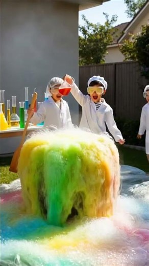 Giant Foam Experiment Gone Wrong!