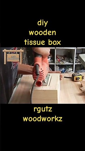 How to make a diy wooden tissur box #tissuebox #woodworking #tissue
