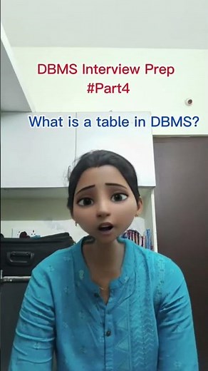 What is a table in DBMS | DBMS basics #dbms #basics #table #interview #simple #youtube