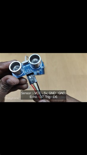 How to make Blind stick working video code also given https://drive.google.com/drive/u/0/mobile/folders/1JHM30T2O7HoVcED5qHABFx3ab5BOaUdl?usp=sharing&pli=1 | Eazytronic Robotic Classes