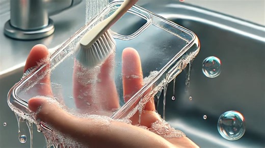 Ni bicarbonato ni vinagre: el truco con un ingrediente para recuperar la funda transparente del celular