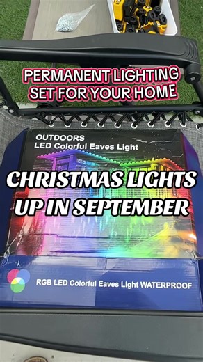 Yocrostar RGB Eave Lights for Colorful Christmas Decor
