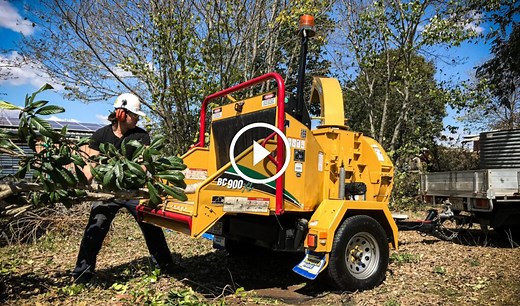 Can I put a whole tree through a Mulcher or Wood Chipper? | Master Hire