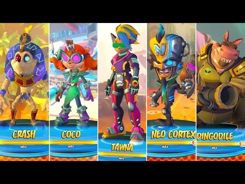 Crash Team Rumble Beta - skins level 6