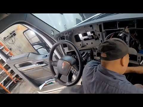 Kenwood & Peterbilt HVAC blend door replacement (PROFESSIONAL LEVEL PROCEDURES)