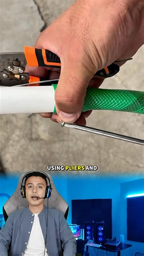 Practical Way to Tighten Hose Connections Using Wire. This video demonstrates a DIY (Do It Yourself) technique to create a very strong emergency hose clamp using simple iron wire. This method is highly useful if you don't have a commercial hose clamp on hand but need to ensure the connection between the hose and the pipe is leak-proof and secure. Steps Shown: * Wire Preparation: The iron wire is bent into two parallel sections. * Installation: The wire is wrapped around the part of the hose that