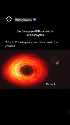 Largest Known Black Holes Are Almost Impossible To Imagine 😨 #viral #shorts