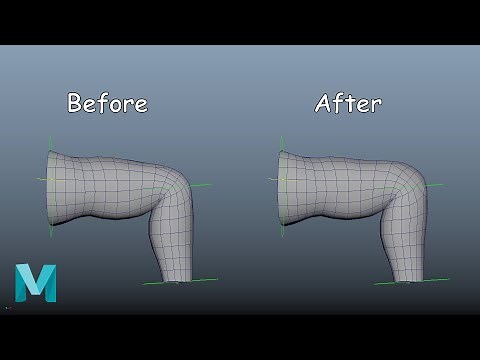 How to Create a Corrective Shape Using a Joint in Maya