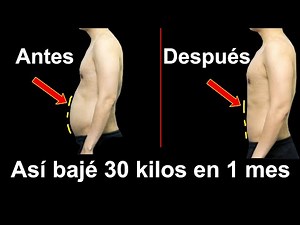 Así baje 30 Kilos en solo 1 mes! | Mi secreto para adelgazar tan rápido